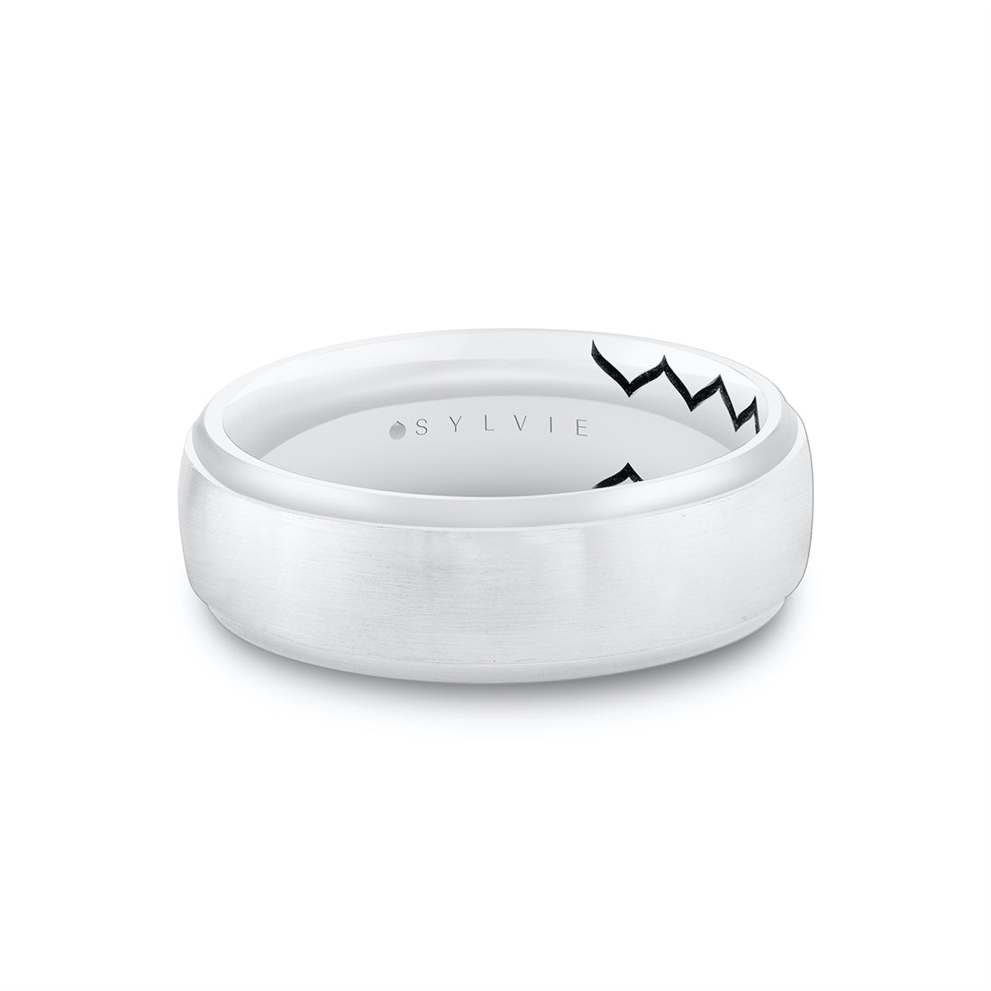 Shell Ascend Two Tone Brushed Mens Band - Parker