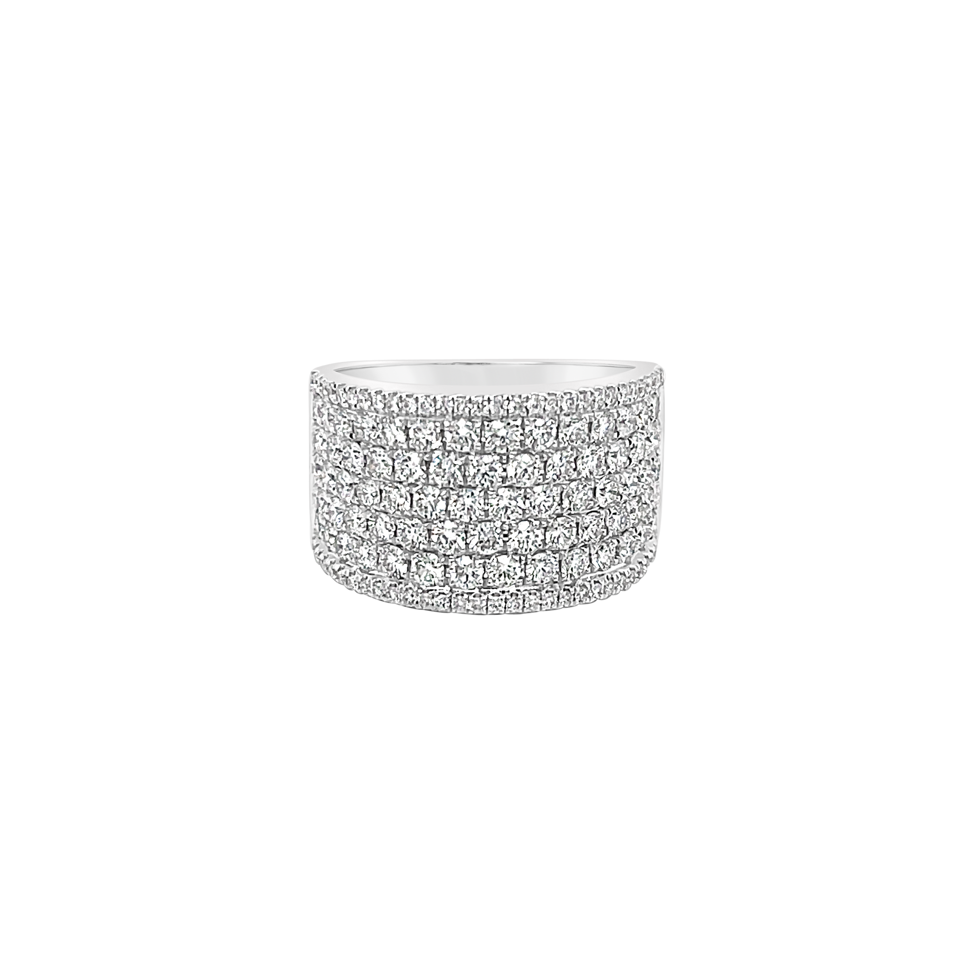 18K White Gold Diamond Fashion Ring (1.81ctw) 