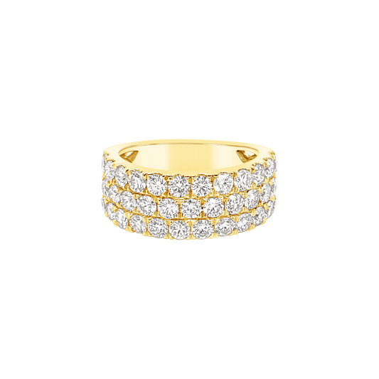 18K Yellow Gold Diamond Fashion Ring (2.02ctw)