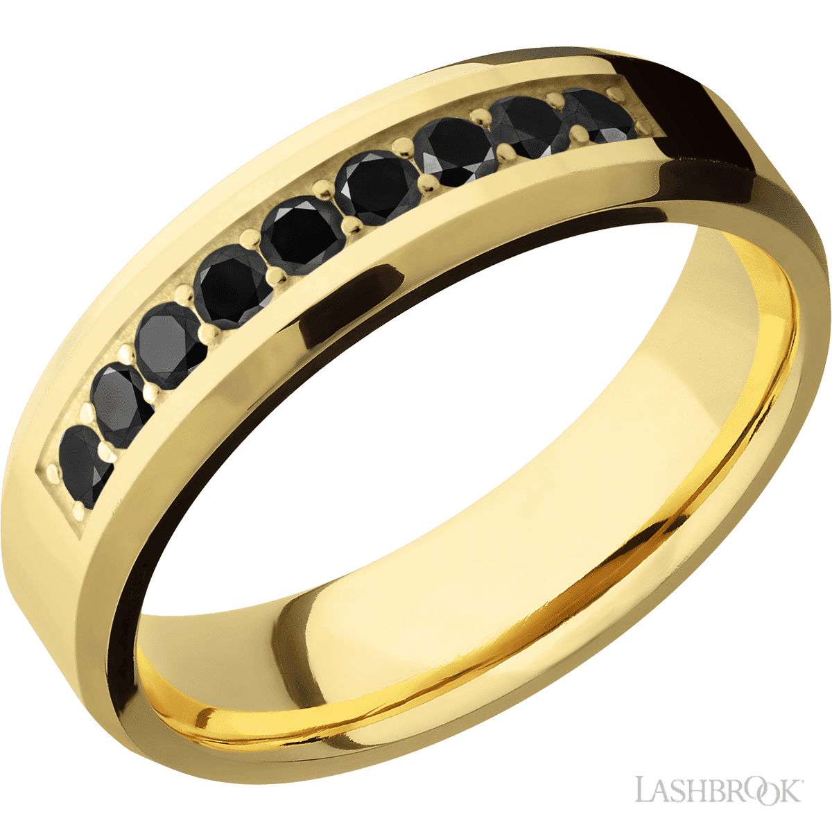 14K Yellow Gold with Polish , Polish Finish
