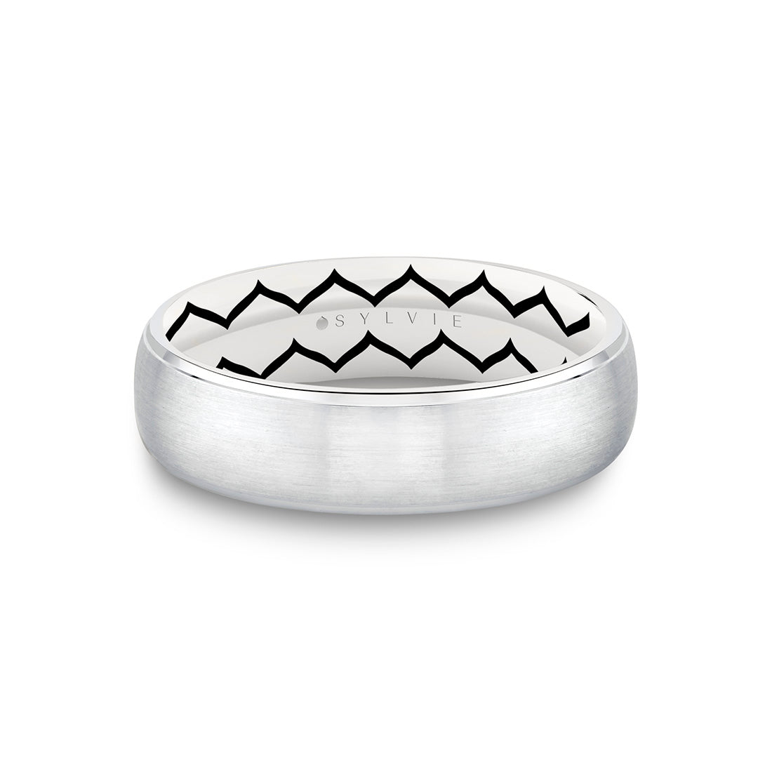 Shell Ascend Two Tone Brushed Mens Band - Oliver