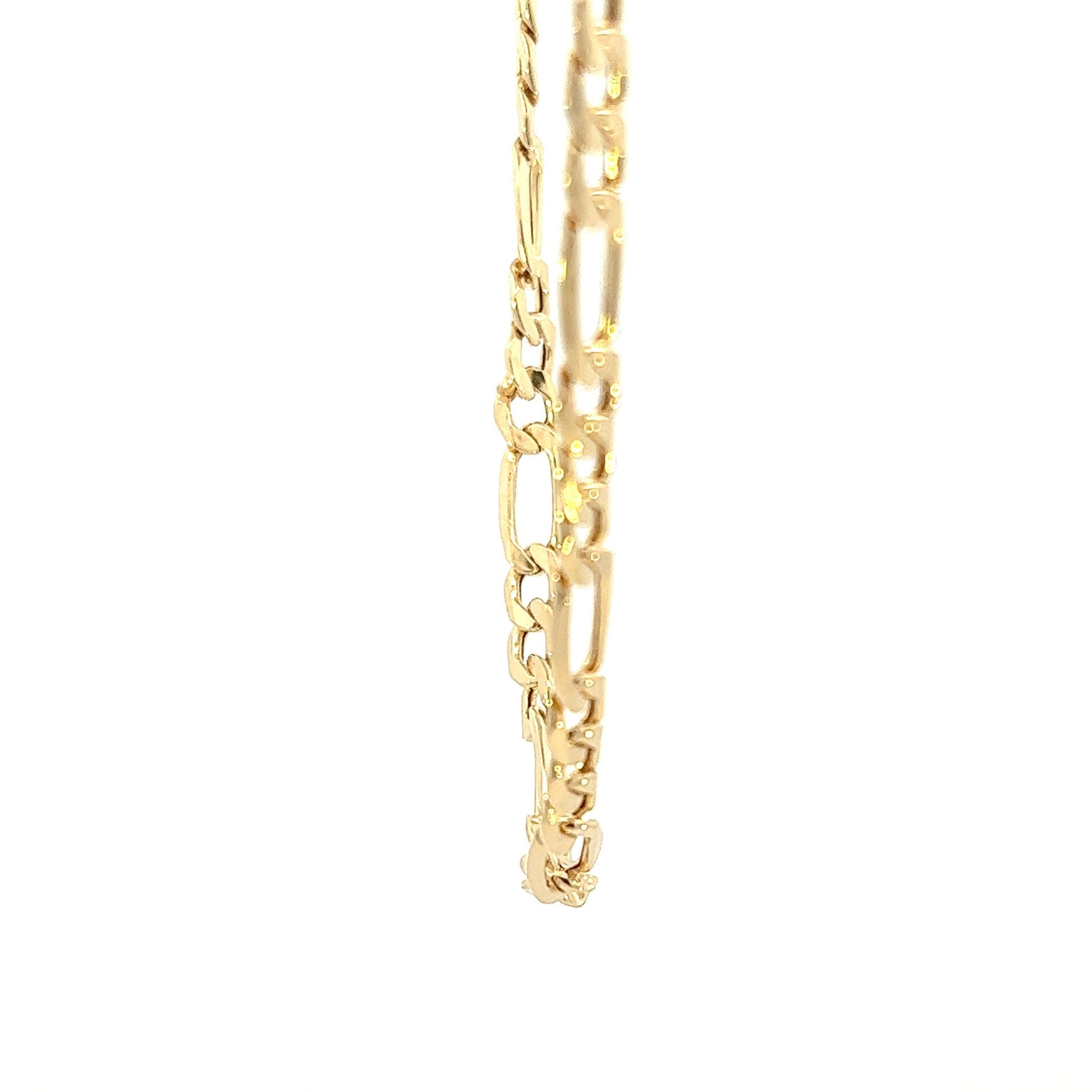 14K Yellow Gold Figaro Chain (24")