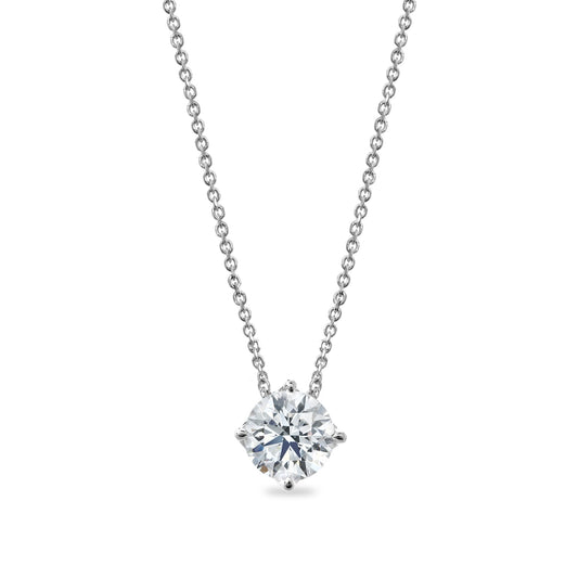 Clarity Diamond™ 3.00ct Lab Grown Round Diamond Pendant
