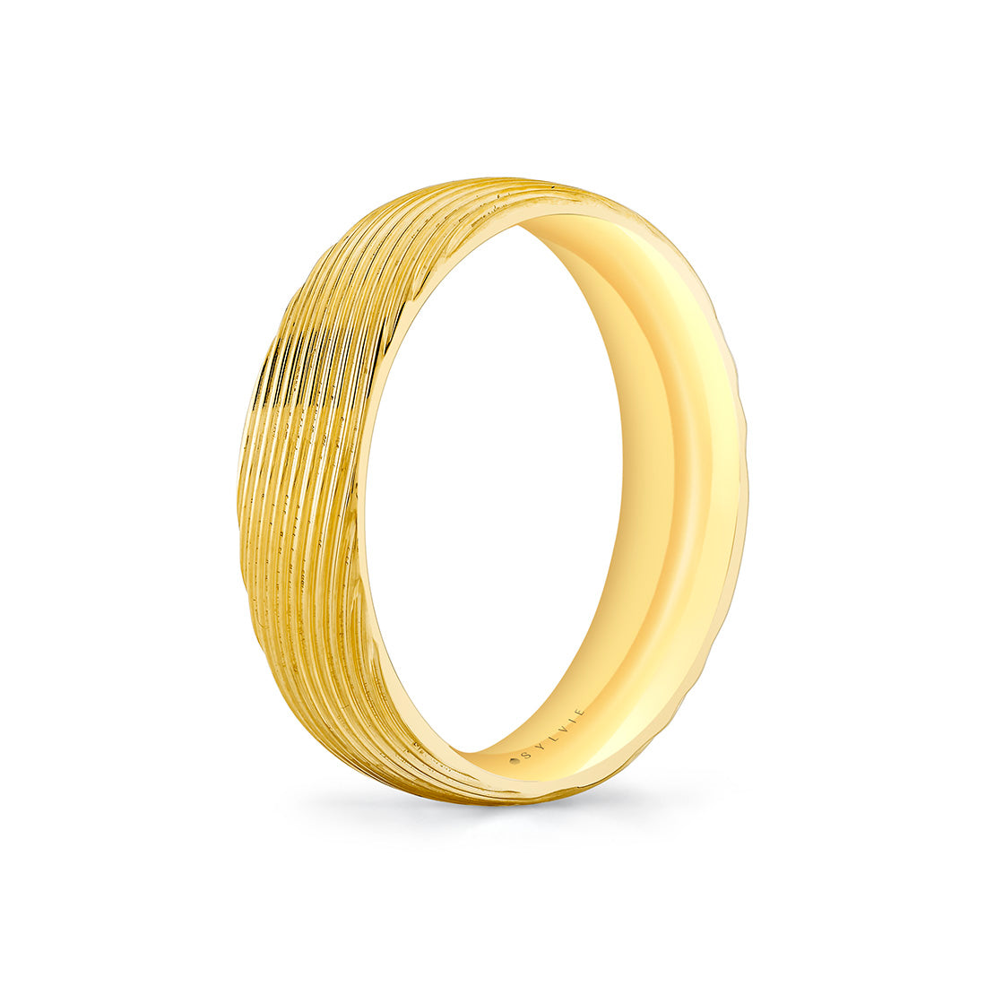 Heritage Textured Brushed Mens Band - Victor