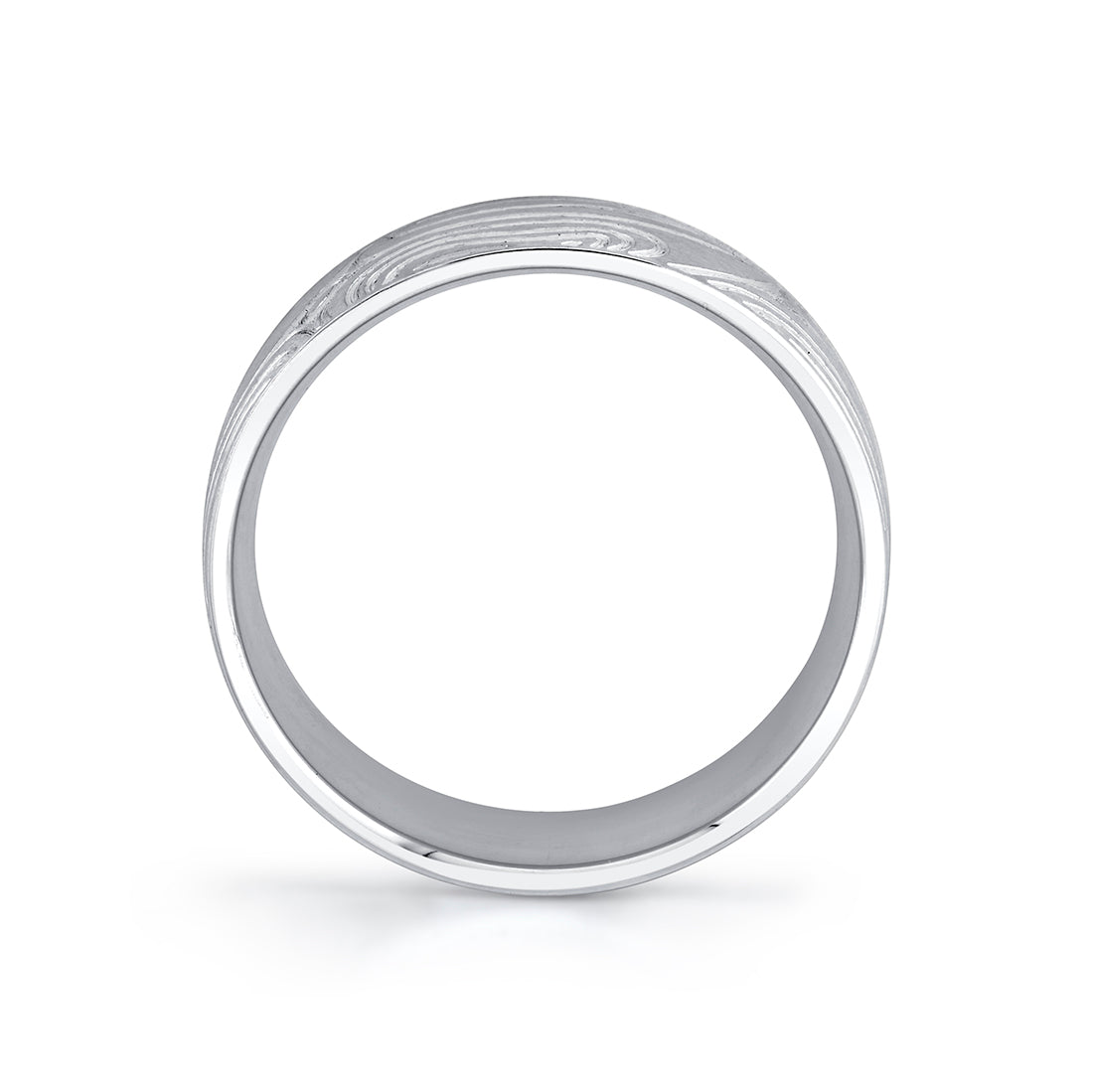 Heritage Arbor Textured Mens Band - Walt