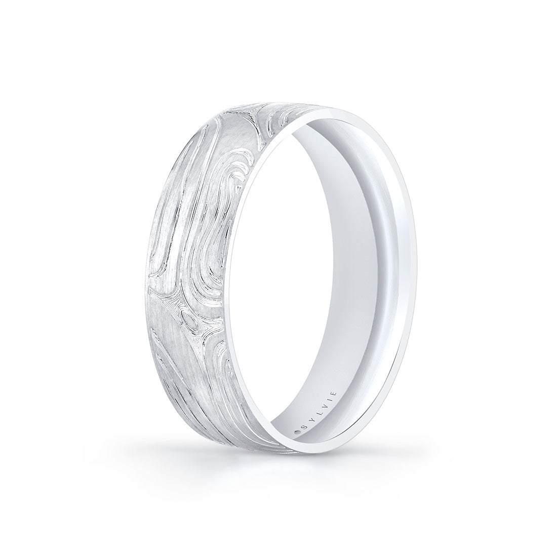 Heritage Arbor Textured Mens Band - Walt