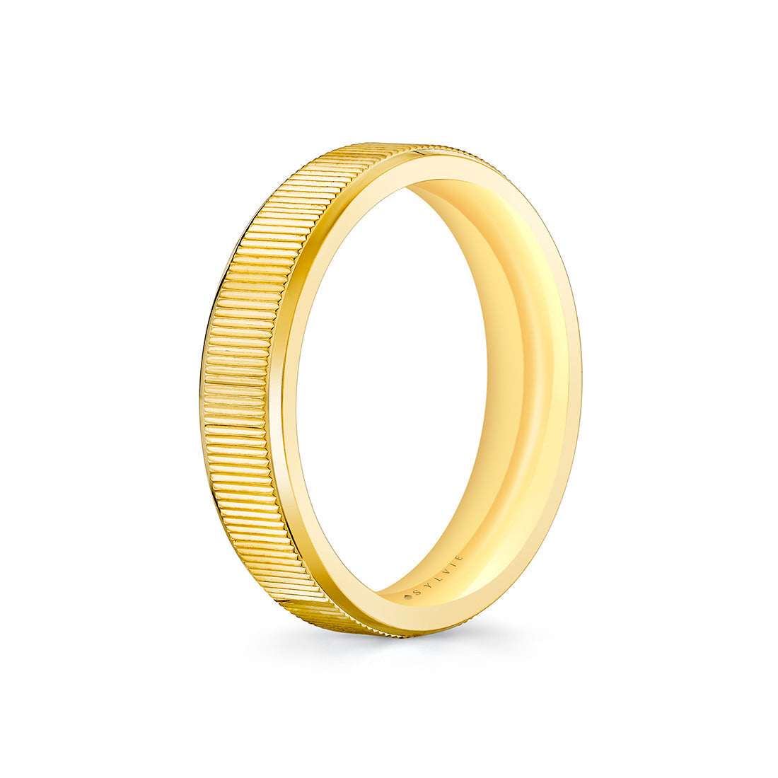 Heritage Engraved Mens Band - York