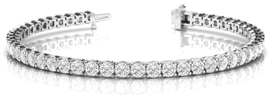 14K White Gold Diamond Tennis Bracelet (2.25ctw)